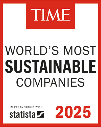 TIME World’s Most Sustainable Companies 2025 Logo